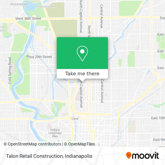 Mapa de Talon Retail Construction