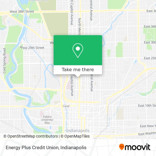 Energy Plus Credit Union map