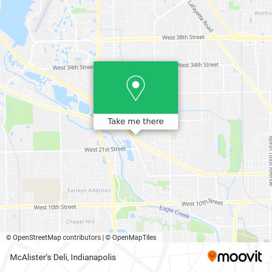 McAlister's Deli map