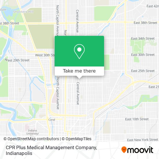 CPR Plus Medical Management Company map