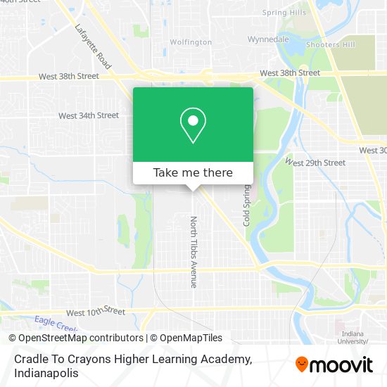 Cradle To Crayons Higher Learning Academy map