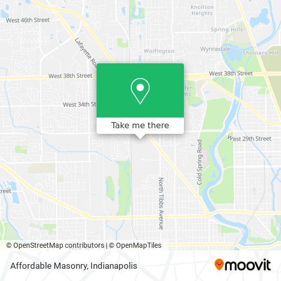 Affordable Masonry map