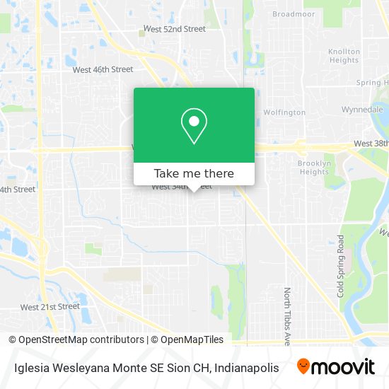 Iglesia Wesleyana Monte SE Sion CH map