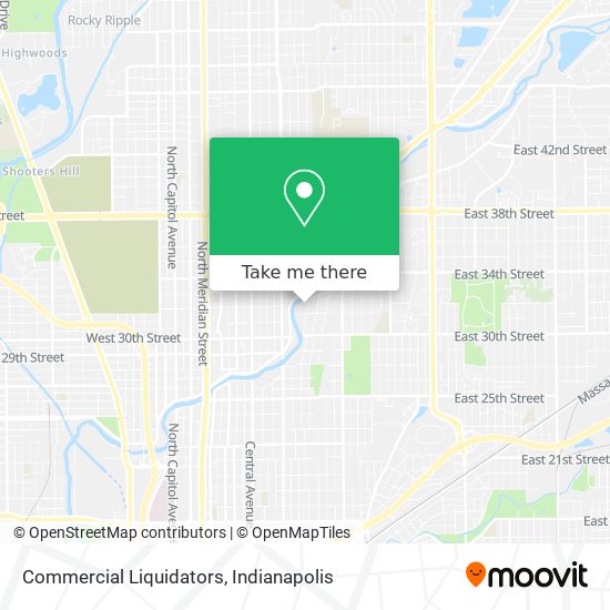 Mapa de Commercial Liquidators