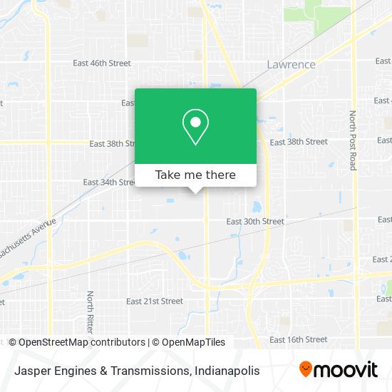 Jasper Engines & Transmissions map