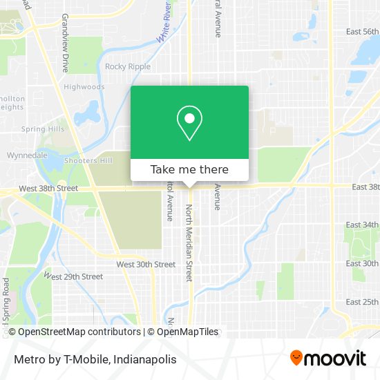 Mapa de Metro by T-Mobile