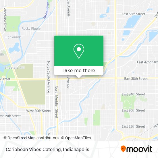 Mapa de Caribbean Vibes Catering