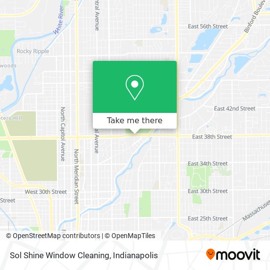 Mapa de Sol Shine Window Cleaning