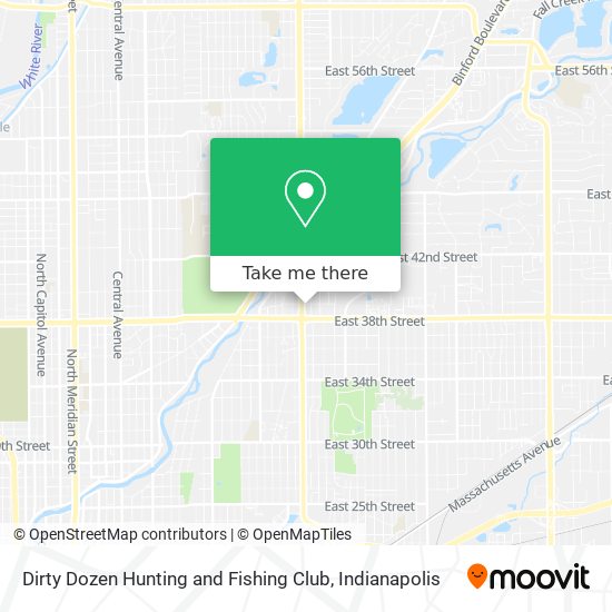 Mapa de Dirty Dozen Hunting and Fishing Club