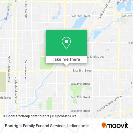 Boatright Family Funeral Services map