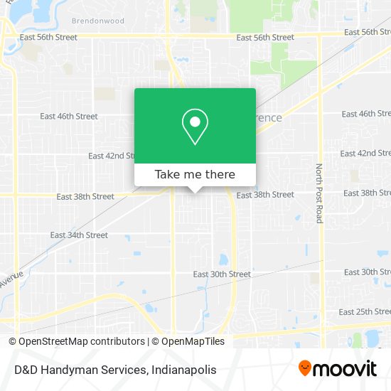 D&D Handyman Services map