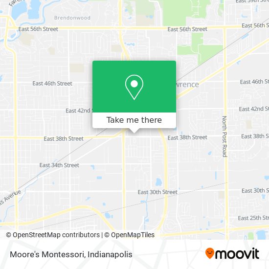 Moore's Montessori map