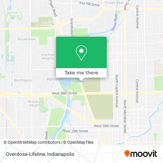 Overdose-Lifeline map