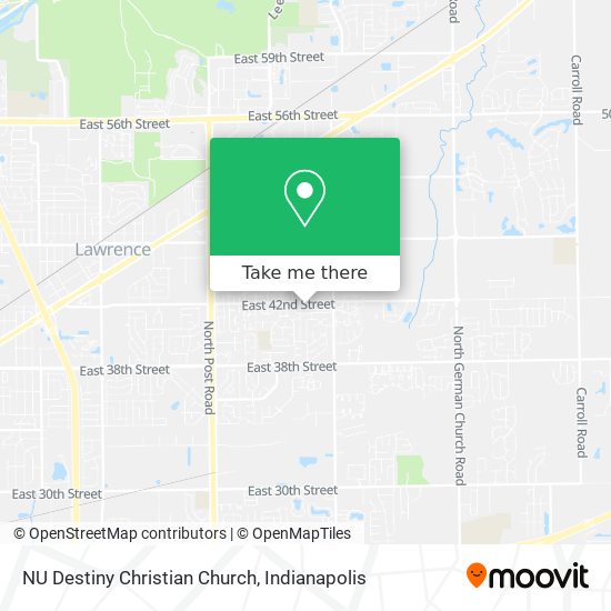 Mapa de NU Destiny Christian Church