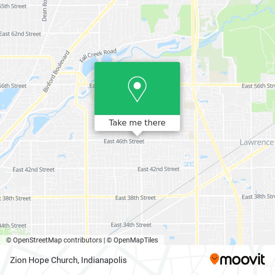Mapa de Zion Hope Church