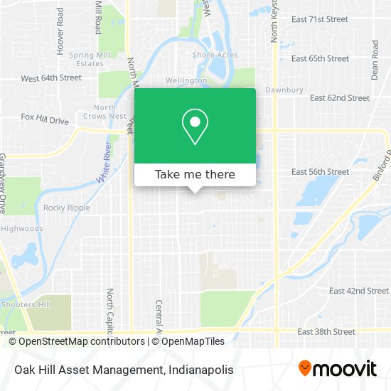 Oak Hill Asset Management map