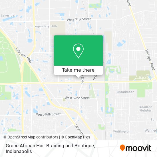 Grace African Hair Braiding and Boutique map