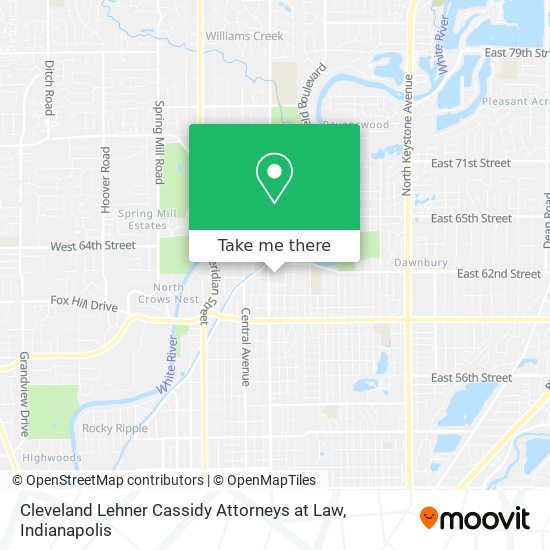 Cleveland Lehner Cassidy Attorneys at Law map