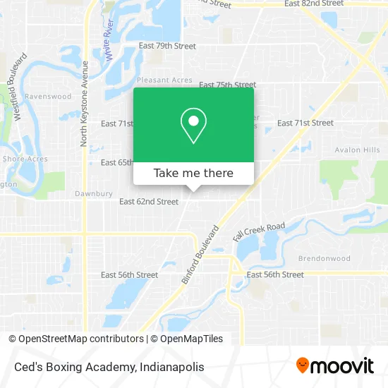 Ced's Boxing Academy map