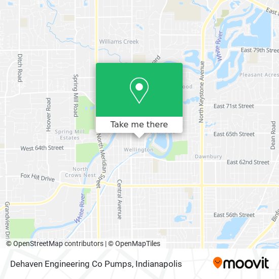 Dehaven Engineering Co Pumps map
