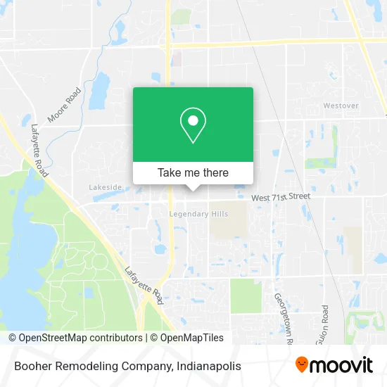 Mapa de Booher Remodeling Company