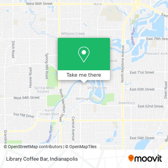 Library Coffee Bar map