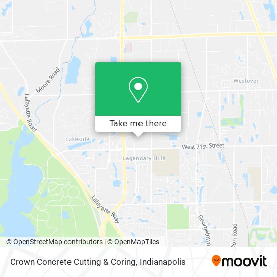 Mapa de Crown Concrete Cutting & Coring