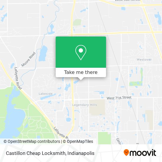 Mapa de Castillon Cheap Locksmith