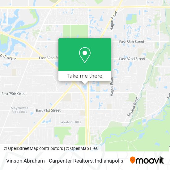 Vinson Abraham - Carpenter Realtors map