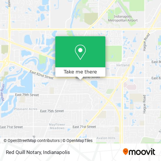 Mapa de Red Quill Notary