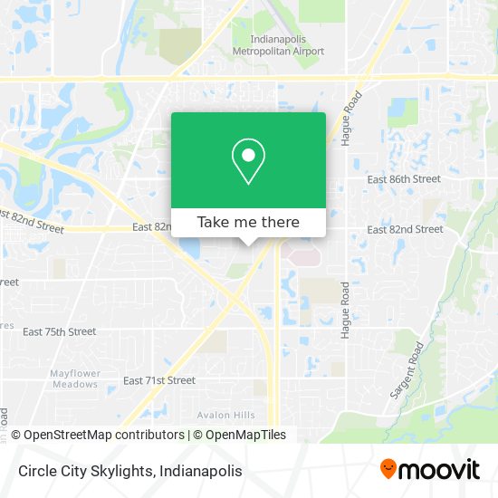 Circle City Skylights map