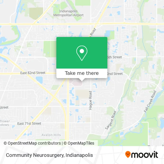 Community Neurosurgery map