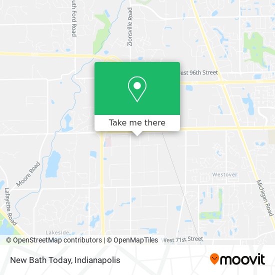 New Bath Today map