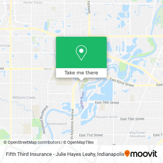 Fifth Third Insurance - Julie Hayes Leahy map
