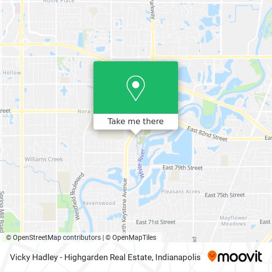 Vicky Hadley - Highgarden Real Estate map