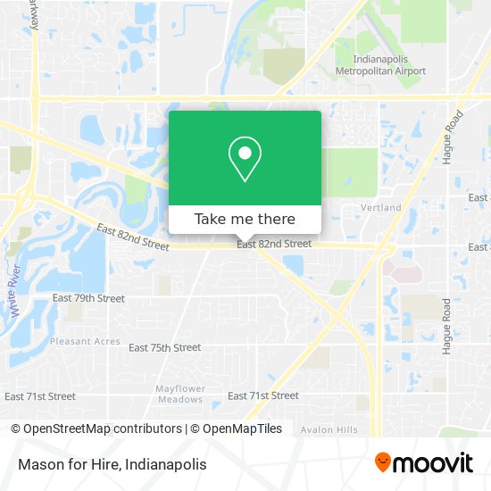 Mason for Hire map