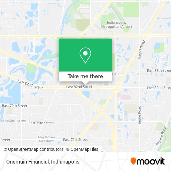 Mapa de Onemain Financial