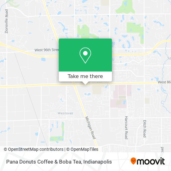 Pana Donuts Coffee & Boba Tea map