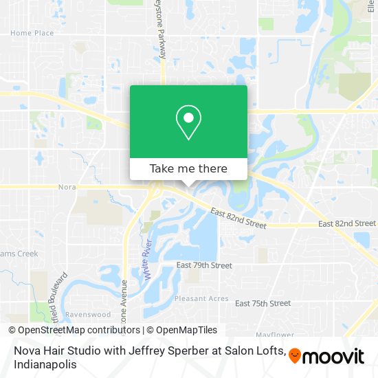 Nova Hair Studio with Jeffrey Sperber at Salon Lofts map