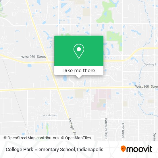 Mapa de College Park Elementary School