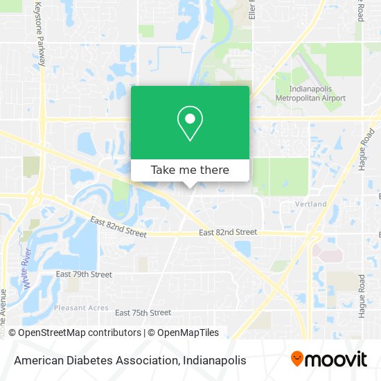 Mapa de American Diabetes Association