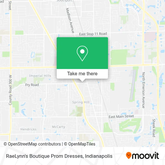 RaeLynn's Boutique Prom Dresses map