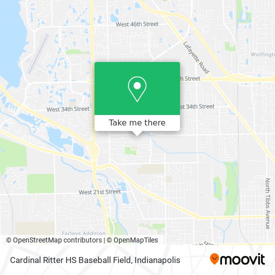 Mapa de Cardinal Ritter HS Baseball Field