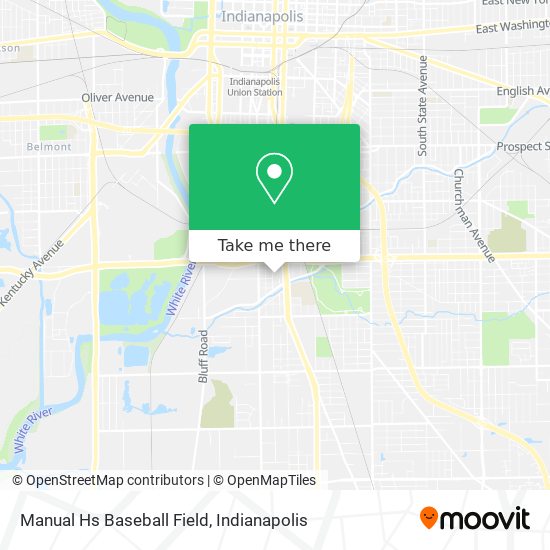 Mapa de Manual Hs Baseball Field