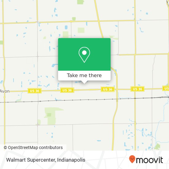 Walmart Supercenter map