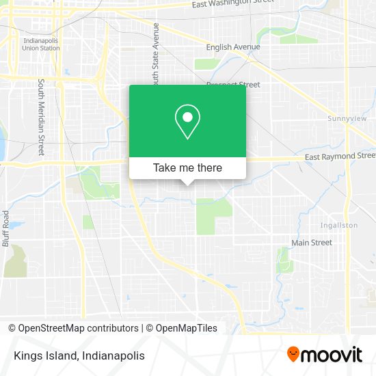 Kings Island map