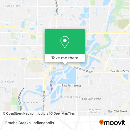 Mapa de Omaha Steaks