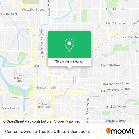 Center Township Indianapolis Map How To Get To Center Township Trustee Office In Indianapolis City (Balance)  By Bus?