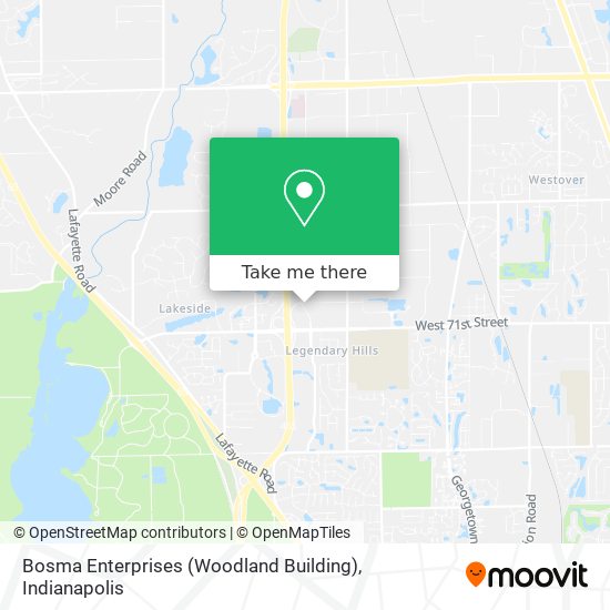 Bosma Enterprises (Woodland Building) map