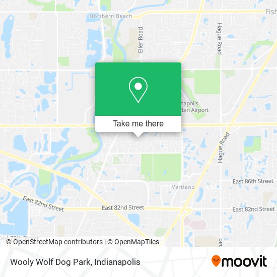 Wooly Wolf Dog Park map